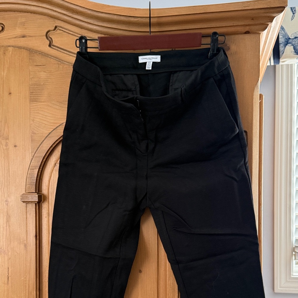 Carolina Belle Women's Black Straight Leg Pants